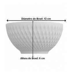 Bowl 390ml 12cm Oslo Porcelana Germer